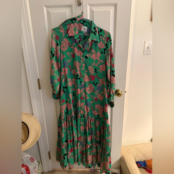 MISA green Esmee dress - Picture 5 of 8